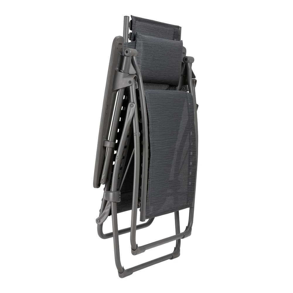 Lafuma Evolution Relaxstoel Obsidian Titane 4 Lafuma Evolution Relaxstoel Obsidian Titane - Afbeelding 2