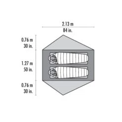 MSR Freelite 2 Lichtgewicht Tent Groen -Buiten Kamperen Winkel 147641 300 09