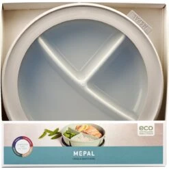 Mepal Cirqula Bento Multikom Rond 1 Liter Nordic White -Buiten Kamperen Winkel 149895 100 02