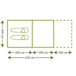 Karsten Opera 2400 Tunneltent -Buiten Kamperen Winkel 152117 000 15